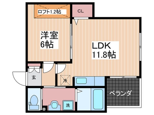 ｋａｔａｙａｍａＢＬＤＧ１９の物件間取画像